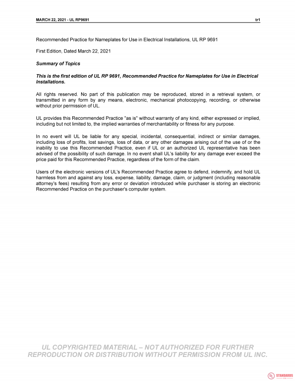 UL 9691 PDF UL 9691 PDF